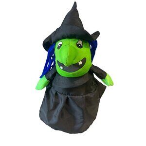 Vintage Goffa International Halloween Witch Spring Black Nylon